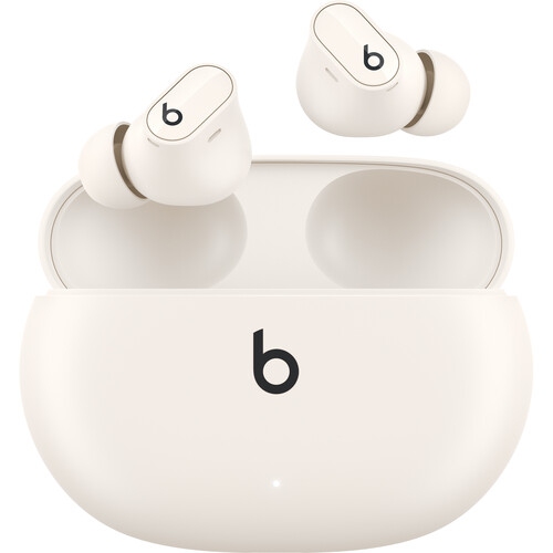 Refurbished - Apple MQLJ3LL/A Beats Studio Buds+ Noise Cancelling Earbuds - Ivory