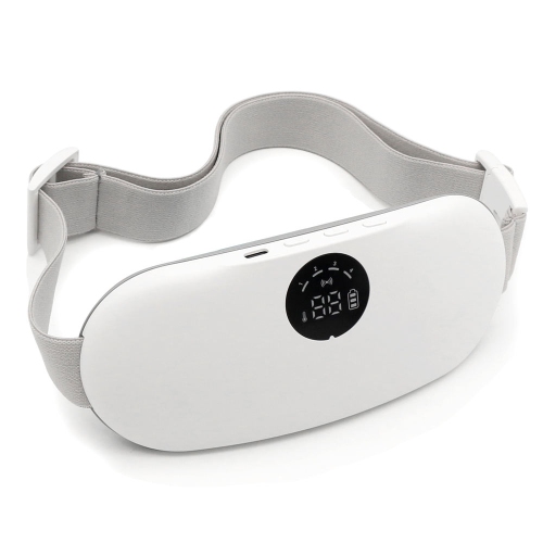 Period Cramp Massager, Portable Heating Pad Electric Waist Back Abdomen Pad Heating Menstrual Cramp Period Pain Relief Device Gifts for Girlfriends