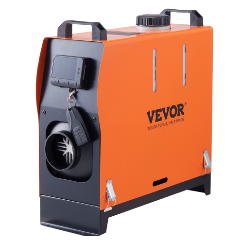 VEVOR Diesel-Powered Heater, 12V 5KW Unified Diesel Heating System with Remote Operation and LCD, 5L Fuel Reservoir Mobile Diesel Warming Device