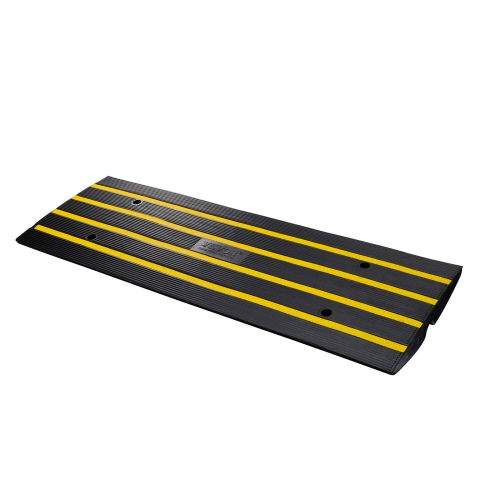 VEVOR 2.6" Rise Height Curb Ramp,Heavy Duty 33069 lbs Weight Capacity Threshold Ramp, Curbside Bridge Ramps for Loading Dock Garage Sidewalk,