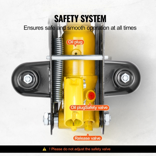 Cric de plancher à profil bas VEVOR de 1,5 tonnes, cric de course hydraulique en fer robuste, pompe à levée rapide à piston simple, plage de levage