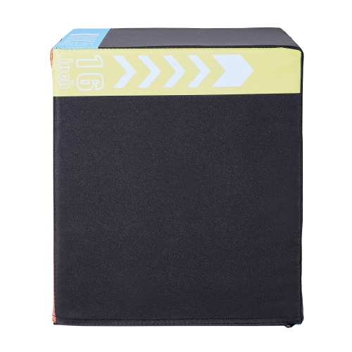 VEVOR 20/18/16 Inch 3 in 1 Plyometric Jump Box Fitness Exercise Plyo Box Cotton
