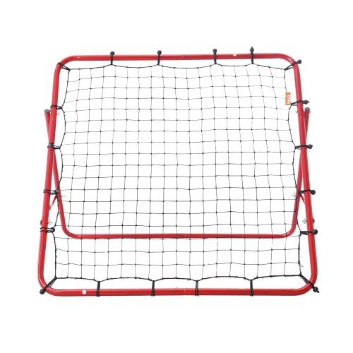 VEVOR Portable Football Training Gifts 39"x39"Soccer Rebounder Net Kick-Back