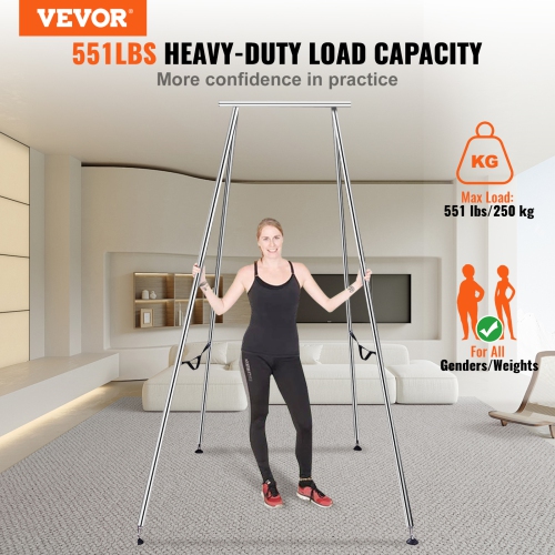 VEVOR 551.15 lbs Aerial Swing Stand Aerial Yoga Frame Load Bearing Steel Frame
