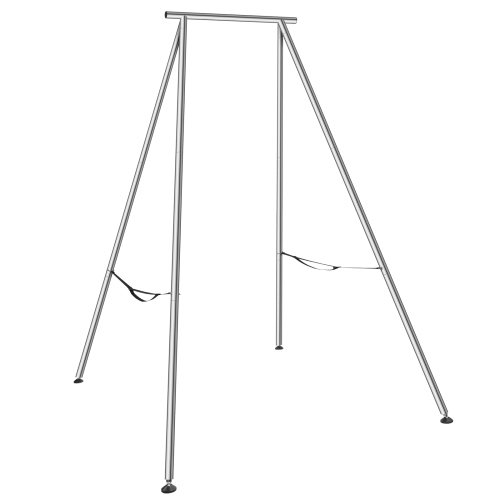 VEVOR 551.15 lbs Aerial Swing Stand Aerial Yoga Frame Load Bearing Steel Frame