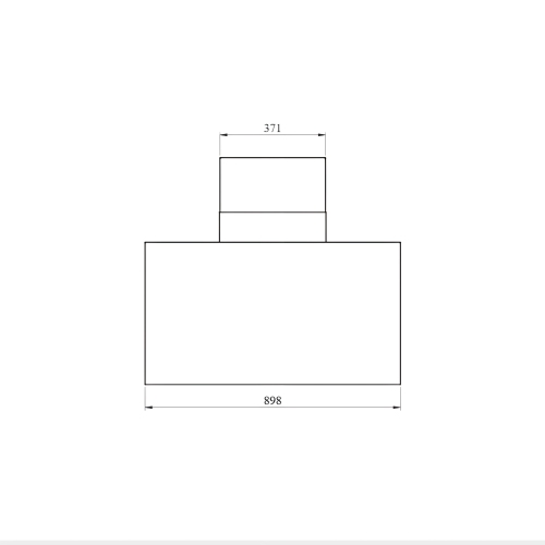 CAN - ATLAS Vertical Hood, Tempered Glass