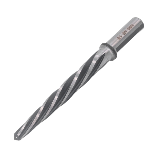 Image 1 of 9.. Construction Reamer 1/2in 5 Flute M2 HSS Spiral Reamer Bit with 1/2in Shank for Metal Structure