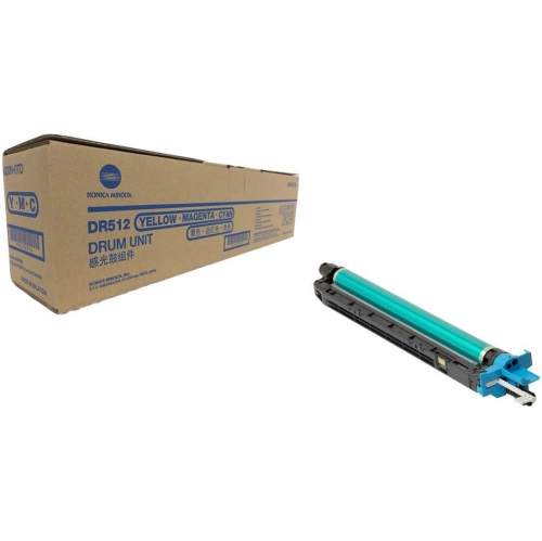 KONICA/MINOLTA-STRATEGIC A2XN0TD, DR-512 - OEM Drum Unit, Color, 55K/75K/90K Yield