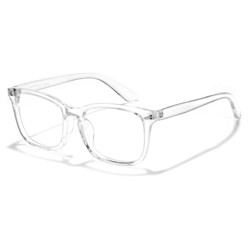 CYXUS  Light Glasses for Women-Light Blocking Eyeglasses Men Computer Eyewear Anti Eye Fatigue Square Frame In Blue