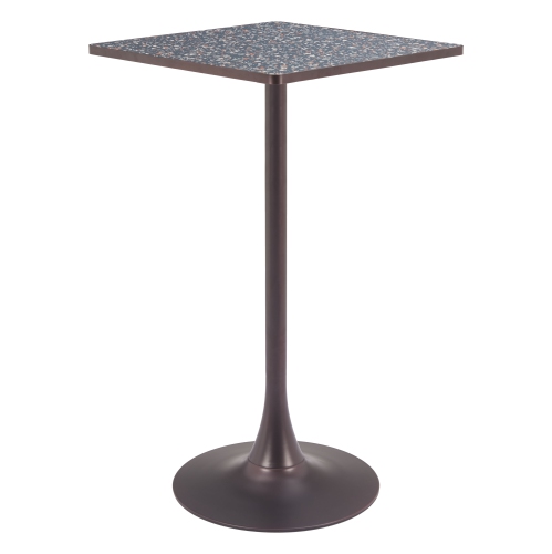Spot Bar Table Black & Bronze