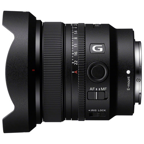 Sony E-Mount Full-Frame FE 16mm f/1.8 Ultra-Wide G Lens - Black