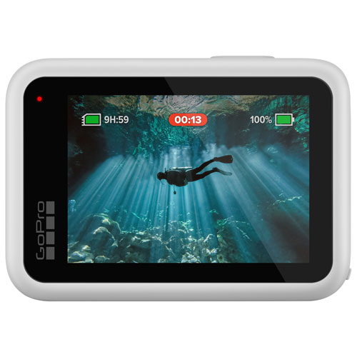 Caméra 5.3K étanche pour sports et casque GoPro HERO13 Black - Blanc polaire