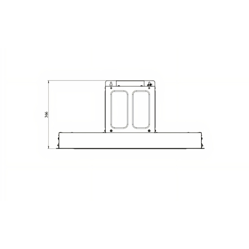 CAN - ARTIMA Built-in Hood, Black Tempered Glass , 31 inch