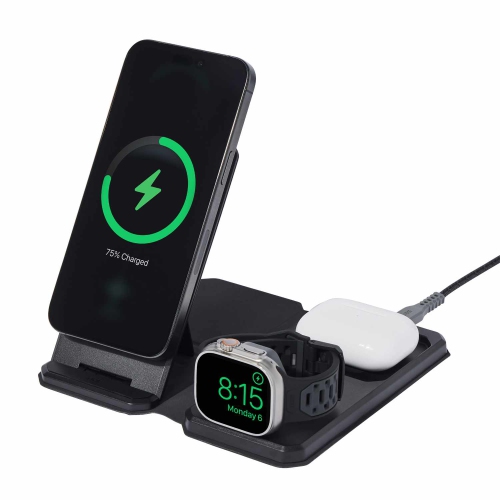 UAG 3 in 1 Travel Charger | Black/Grey