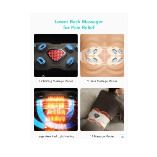 SKG W9 Pro Lower Back Massager