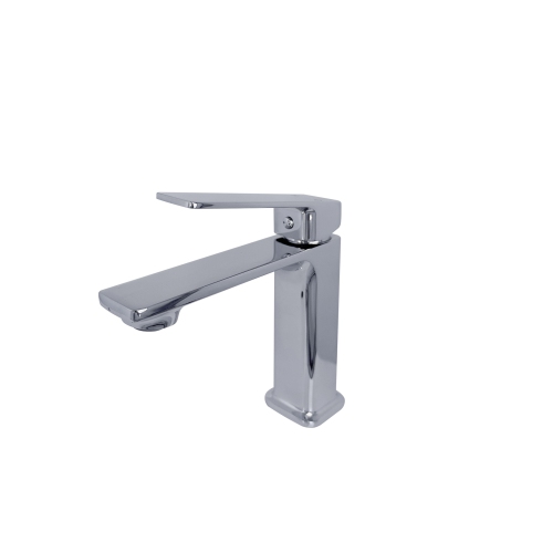 Stylish Vita Single-Handle 6" Polished Chrome Bathroom Faucet B-102C