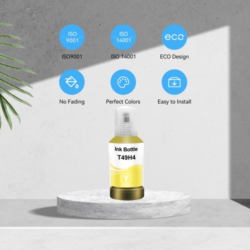 Compatible Epson T49H T49H400 Yellow Ink Bottle by Superink