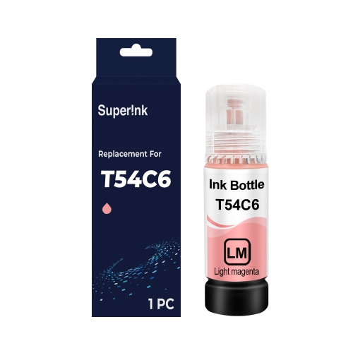 Compatible avec la bouteille d'encre magenta clair T54C T54C620 d'Epson de Superink