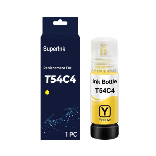 Compatible Epson T54C T54C420 Yellow Ink Bottle by Superink