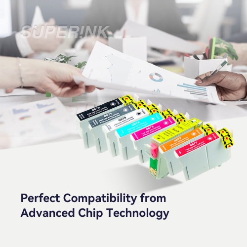 Compatible avec les cartouches d'encre Epson T087 de Superink