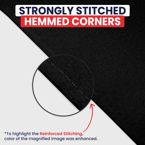 Canadian Linen Black Dinner Napkins, 18"x18", 12 Pack Polyester Reusable Washable Table Linen Soup Napkins for Dinner, Resorts Lunch Hotel & Parties