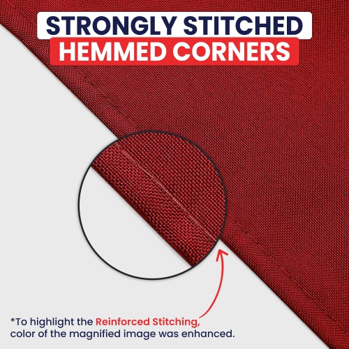 Canadian Linen Red Dinner Napkins, 18"x18", 12 Pack Polyester Reusable Washable Banquet Table Linen Food Napkins for Wedding Dinners, Resorts Parties