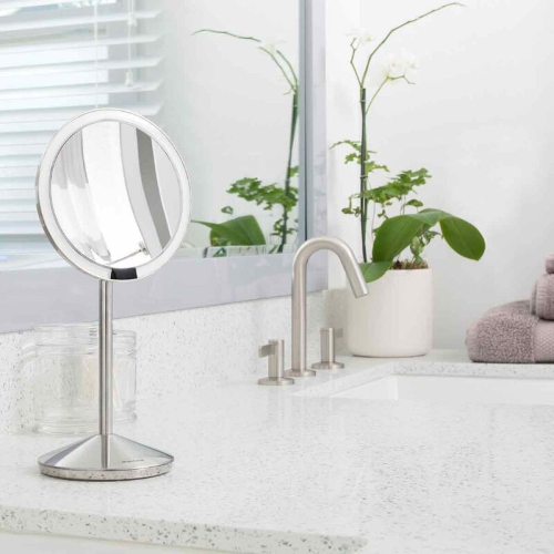 simplehuman sensor mirror 5倍 ST3052 Sensor Mirror with Touch-Control Brightness - Simplehuman