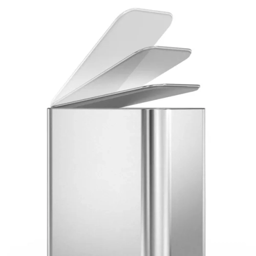 Simplehuman 5L slim step can, brushed stainless steel