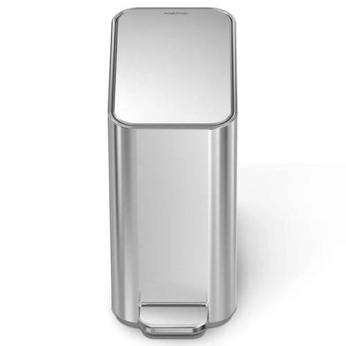 Simplehuman 5L slim step can, brushed stainless steel