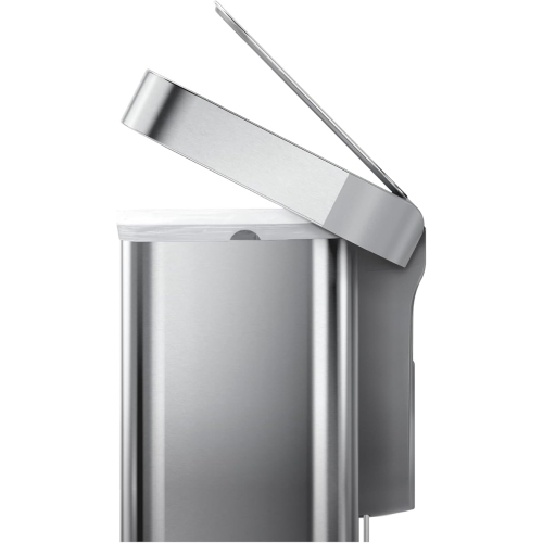 Simplehuman 58L recycler step can with liner pocket, brushed stainless steel