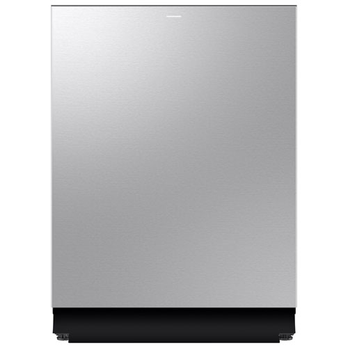Samsung 24" 38dB Built-In Dishwasher w/ AI Wash, Auto Open Door & Third Rack (DW90F89P0USRAA) - Stainless