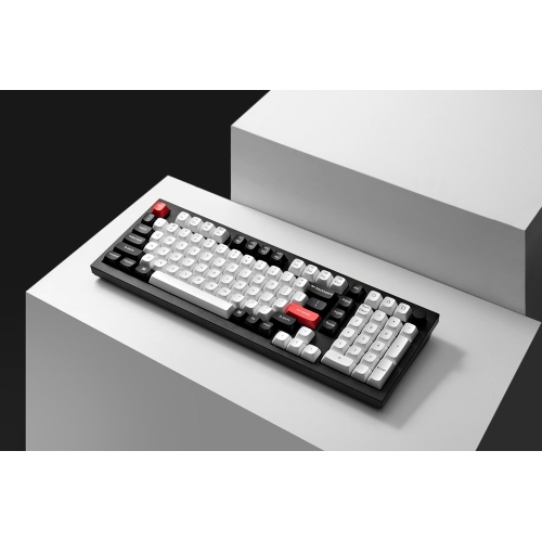 Keychron Q5 HE Wireless Mechanical Keyboard for Mac & PC - 96% Compact Design, RGB Lighting, Aluminum Body, macOS Shortcut Keys, Carbon Black