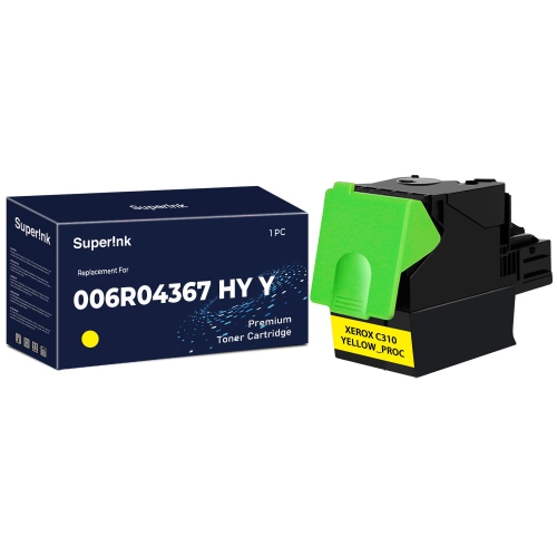 Compatible Xerox 006R04367 Yellow Toner 5500 Pages by Superink