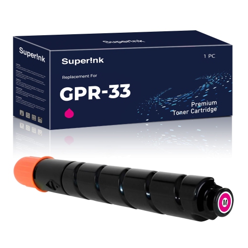 Compatible Canon GPR-33 2800B003AA Magenta Toner Cartridge By Superink