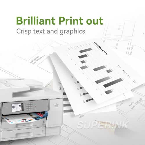 Compatible Brother LC406XL Black Ink Cartridge by Superink