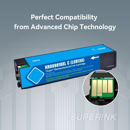 Compatible HP 981Y L0R13A Cyan Ink Cartridge By Superink