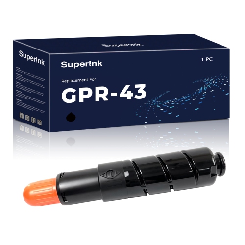 Compatible Canon GPR-43 4792B003AA Black Toner Cartridge by Superink