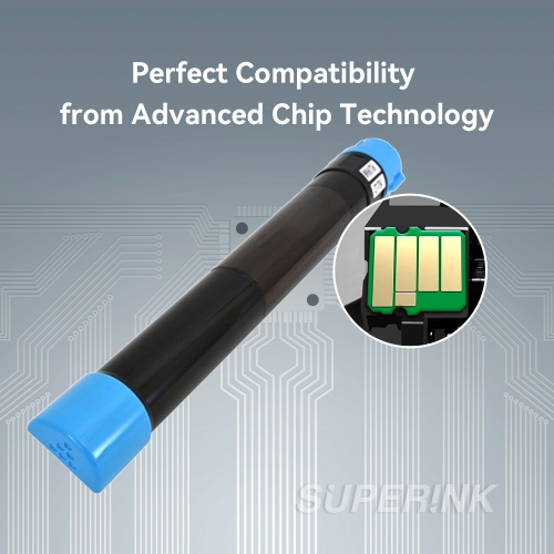 Compatible Xerox 006R01698 6R01698 Cyan Toner Cartridge by Superink