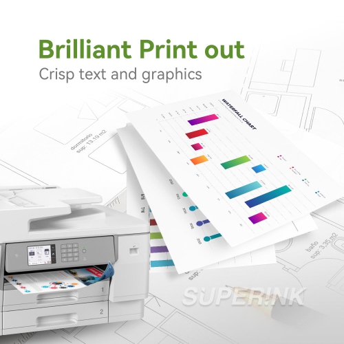 Compatible Brother LC406XL Ink Cartridge Combo by Superink