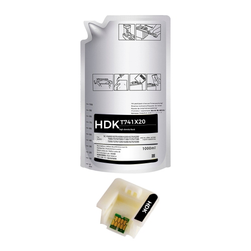 SUPERINK  Compatible Epson T741X20 Ds Ink Pack, 1 Liter - High Density By In Black
