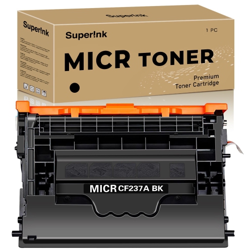 MICR HP CF237A Black Toner for Cheques by Superink