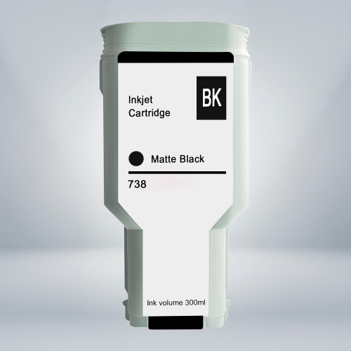 Compatible HP 738 Black 300ML Ink Cartridge By Superink