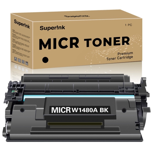 MICR HP 148A W1480A WITH CHIP Black Toner by Superink