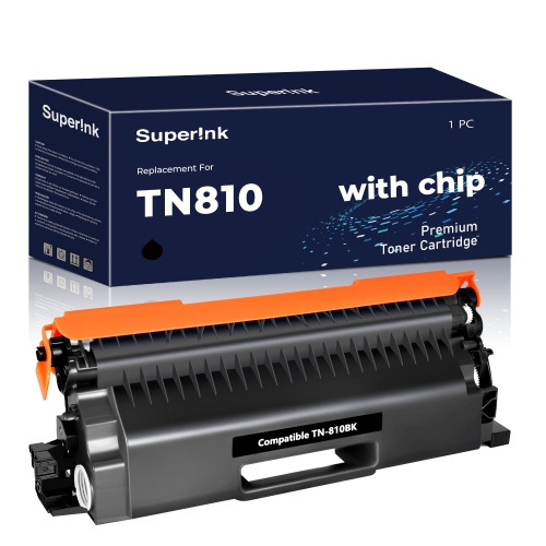 Compatible Brother TN810 Toner Cartridge Black By Superink