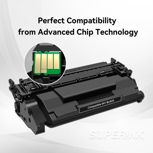 Compatible Canon 041 Black Toner Cartridge By Superink