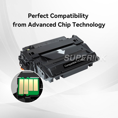 Compatible HP CE255A Toner Cartridge Black By Superink