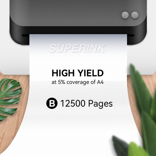 Compatible HP CE255A Toner Cartridge Black By Superink