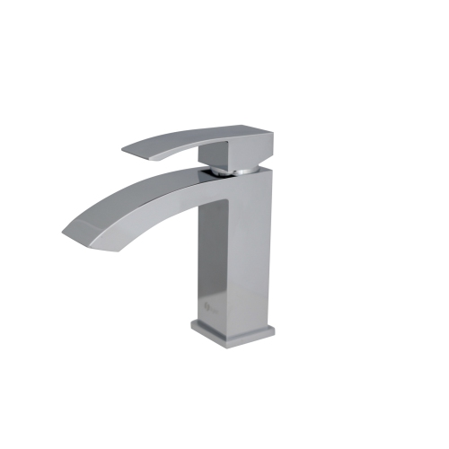 STYLISH  Single Handle 7" Polished Chrome Bathroom Faucet B-109C