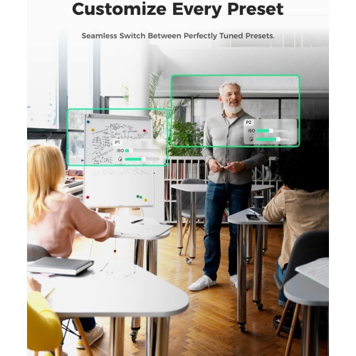 Caméra Web Tiny SE 1080p 100 ips d'OBSBOT pour PC, caméra de diffusion en continu PTZ avec suivi IA avec capteur 1/2 de 8 po, commande