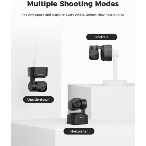 Caméra Web Tiny SE 1080p 100 ips d'OBSBOT pour PC, caméra de diffusion en continu PTZ avec suivi IA avec capteur 1/2 de 8 po, commande